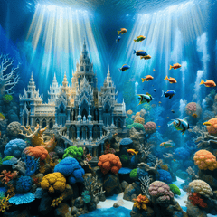 Magical Undersea Kingdom - DIY Painting By Numbers Kit