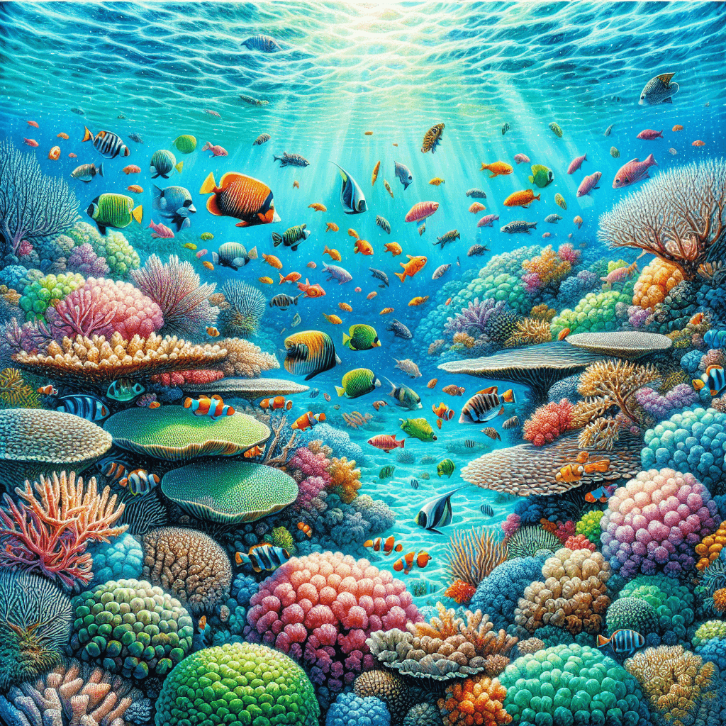 Coral Reef Odyssey - DIY Painting By Numbers Kit