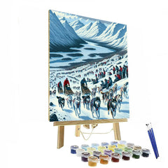 Yukon Quest - Alaska & Canada - DIY Painting By Numbers Kit