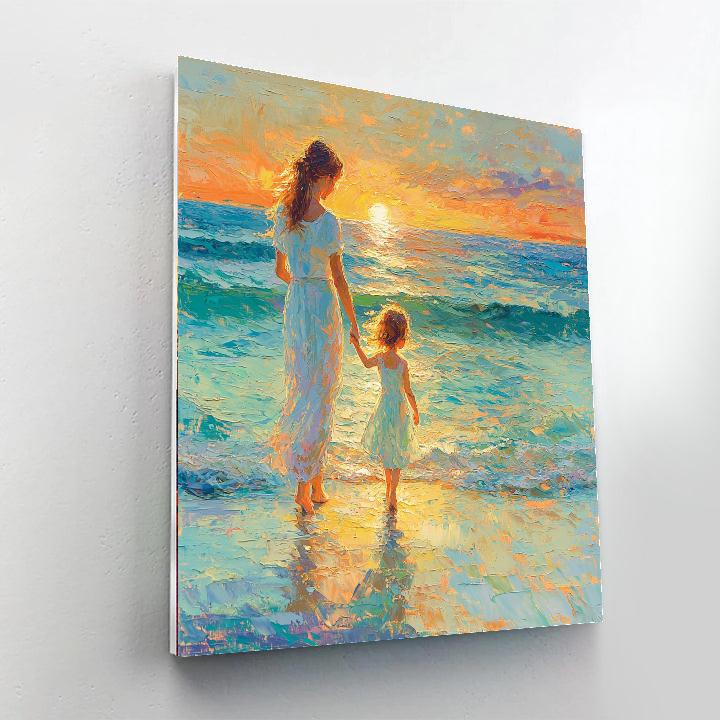 Mother's Ocean of Love - DIY Painting By Numbers Kit