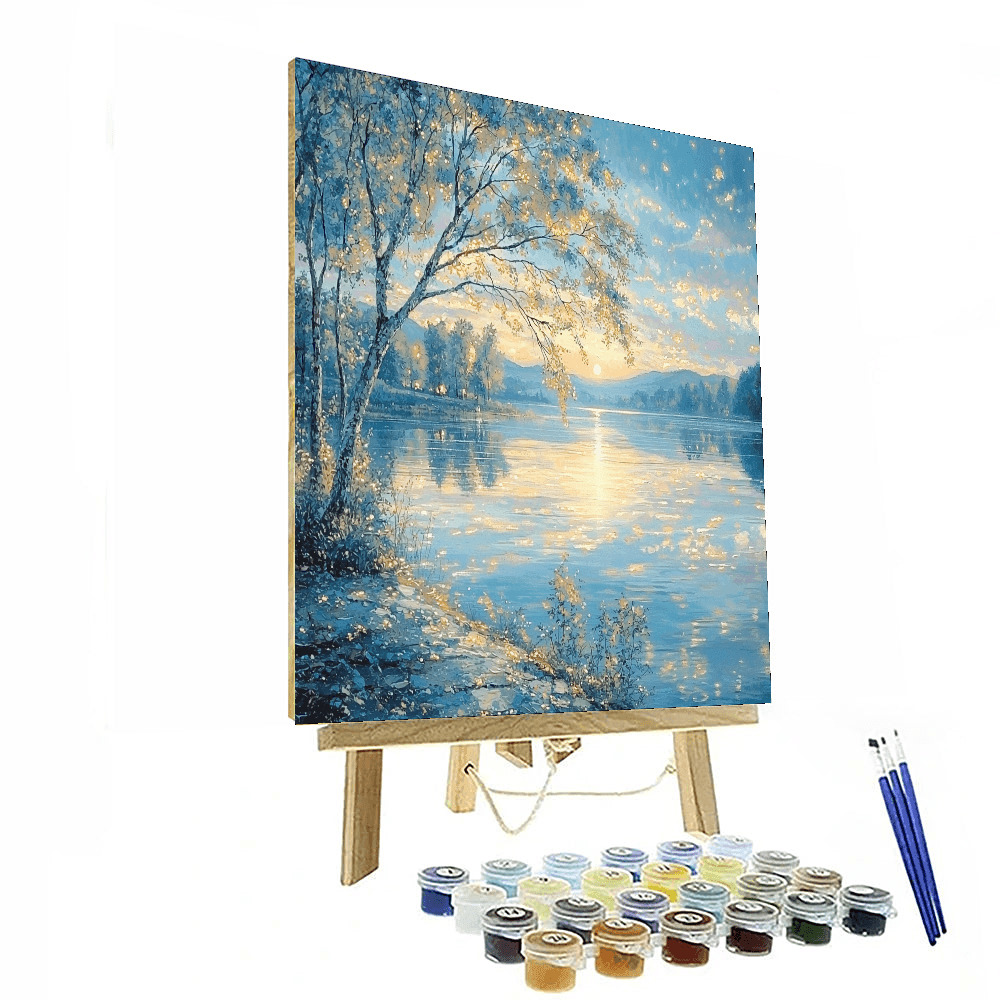 Thomas Inspired Quiet Waters - DIY Painting By Numbers Kit