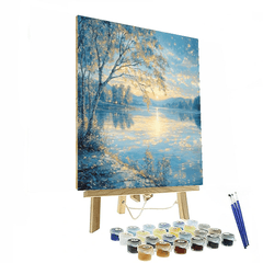 Thomas Inspired Quiet Waters - DIY Painting By Numbers Kit