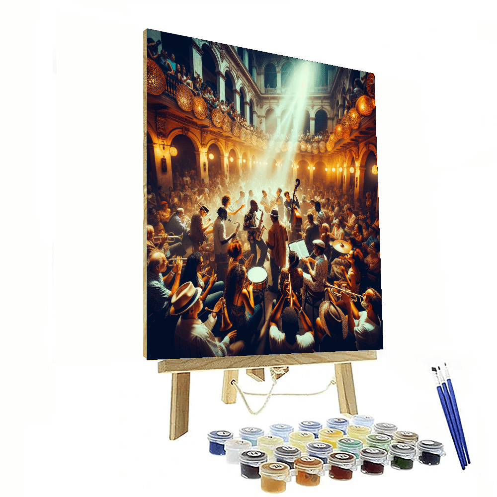Havana Jazz Festival - DIY Painting By Numbers Kit