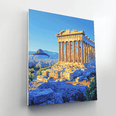 Acropolis of Athens - Greece - DIY Painting By Numbers Kit