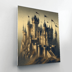 Medieval Castle Glory - DIY Painting By Numbers Kit