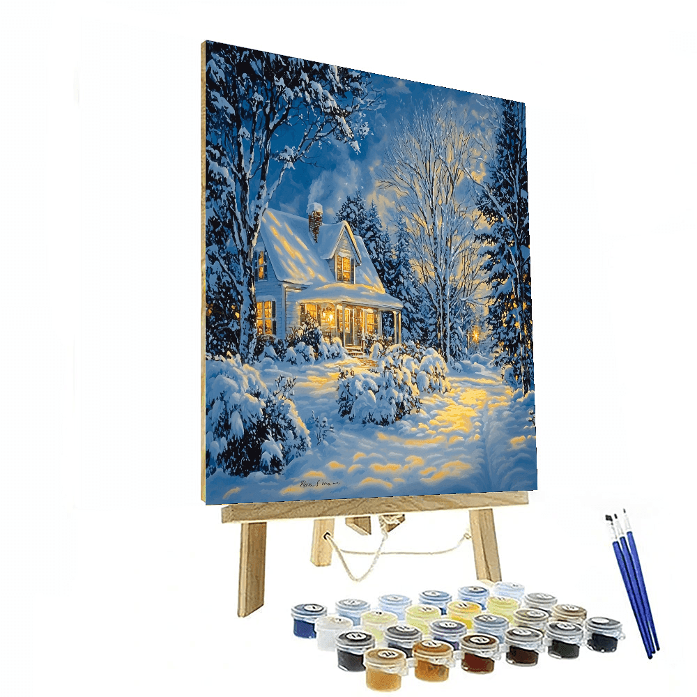 Thomas Inspired Frosted Fantasies - DIY Painting By Numbers Kit