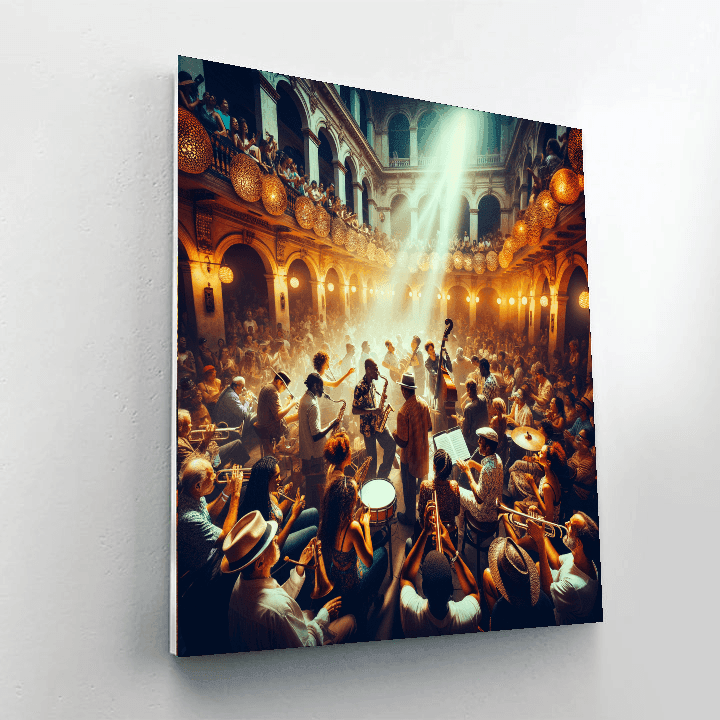 Havana Jazz Festival - DIY Painting By Numbers Kit