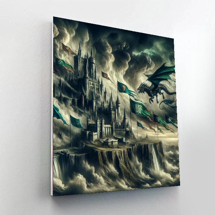 Medieval Fantasy - DIY Painting By Numbers Kit