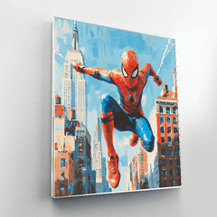 Tom Holland: The Friendly Neighborhood Spider-Man - DIY Painting By Numbers Kit