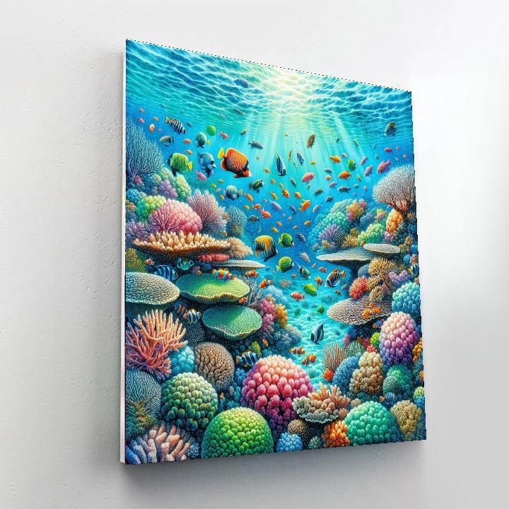 Coral Reef Odyssey - DIY Painting By Numbers Kit