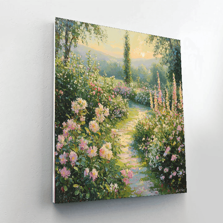 Claude Monet Inspired Monet's Floral Symphony - DIY Painting By Numbers Kit