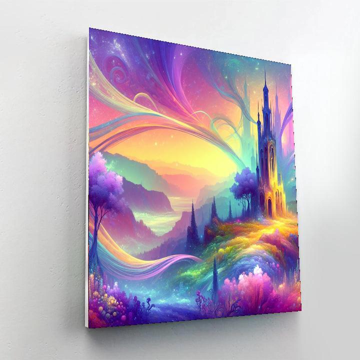 Tangled Enchantment - DIY Painting By Numbers Kit