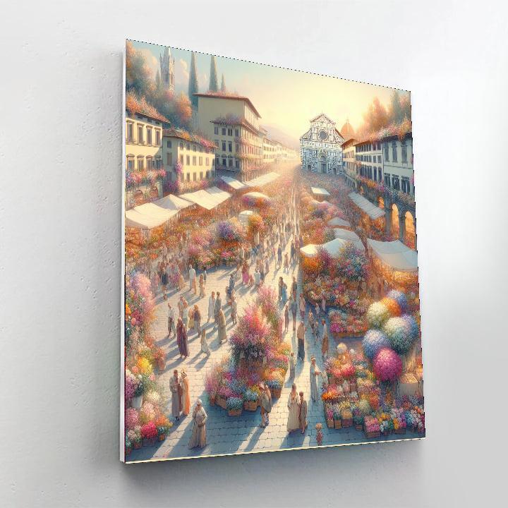 Florence Flower Festival - DIY Painting By Numbers Kit