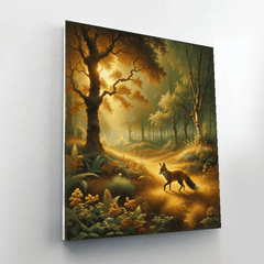 Fox in the Glade - DIY Painting By Numbers Kit