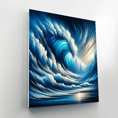 The Great Wave - DIY Painting By Numbers Kit