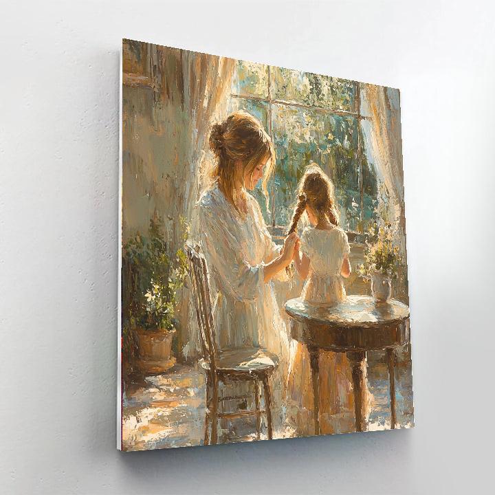 Mother's Touch - DIY Painting By Numbers Kit