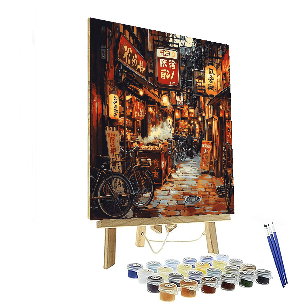 Yokohama Ramen Museum - Yokohama - DIY Painting By Numbers Kit