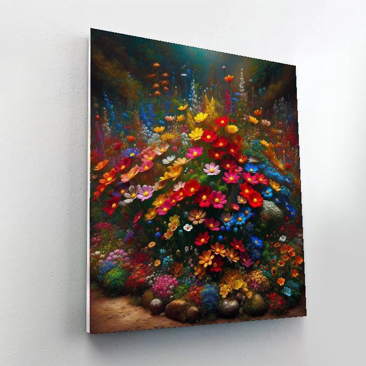 Wildflower Bouquet - DIY Painting By Numbers Kit