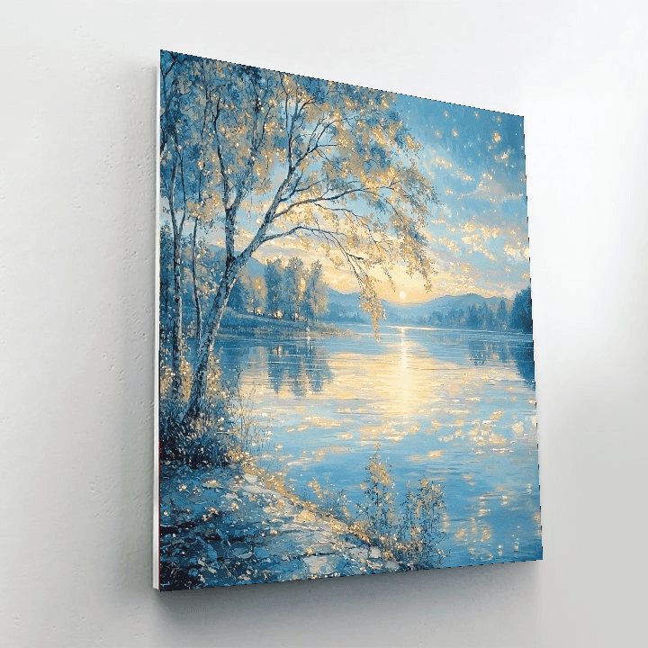 Thomas Inspired Quiet Waters - DIY Painting By Numbers Kit