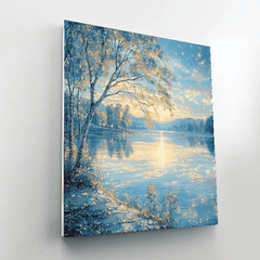 Thomas Inspired Quiet Waters - DIY Painting By Numbers Kit