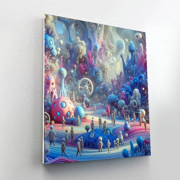 Alice's Curious Dream - DIY Painting By Numbers Kit