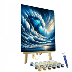 The Great Wave - DIY Painting By Numbers Kit