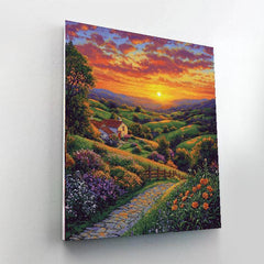 Thomas Inspired Melody of the Sky - DIY Painting By Numbers Kit