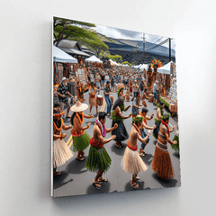 Pahoa Lava Fest - Hawaii - DIY Painting By Numbers Kit