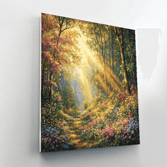 Kinkade Inspired Timeless Enchanted Forest - DIY Painting By Numbers Kit