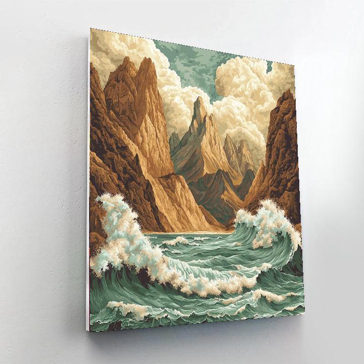 Michelangelo Inspired Majestic Power - DIY Painting By Numbers Kit