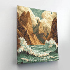 Michelangelo Inspired Majestic Power - DIY Painting By Numbers Kit
