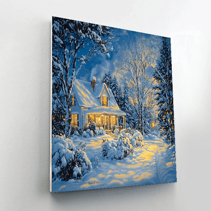 Thomas Inspired Frosted Fantasies - DIY Painting By Numbers Kit