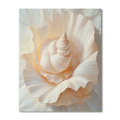 OKeeffe Inspired Coastal Shell - DIY Painting By Numbers Kit