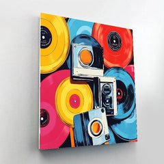 Warhol Inspired Retro Pop Art - DIY Painting By Numbers Kit