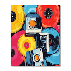 Warhol Inspired Retro Pop Art - DIY Painting By Numbers Kit