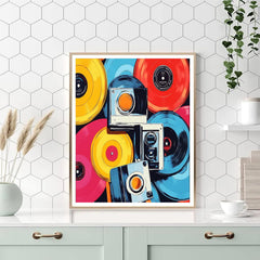 Warhol Inspired Retro Pop Art - DIY Painting By Numbers Kit