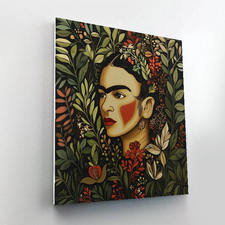 Frida Kahlo Inspired Emotions of Nature - DIY Painting By Numbers Kit