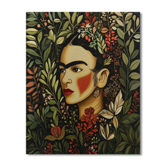 Frida Kahlo Inspired Emotions of Nature - DIY Painting By Numbers Kit