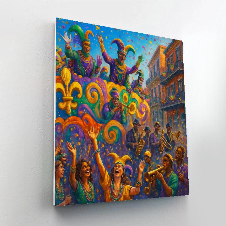 Carnival Spirit Celebration - DIY Painting By Numbers Kit