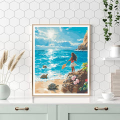 Moana Coastal Quest - DIY Painting By Numbers Kit