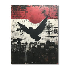 Banksy Inspired Peace Void - DIY Painting By Numbers Kit