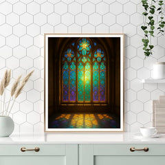 Stained Glass Aurora - DIY Painting By Numbers Kit