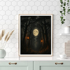 Sable Pines Moon Corridor - DIY Painting By Numbers Kit