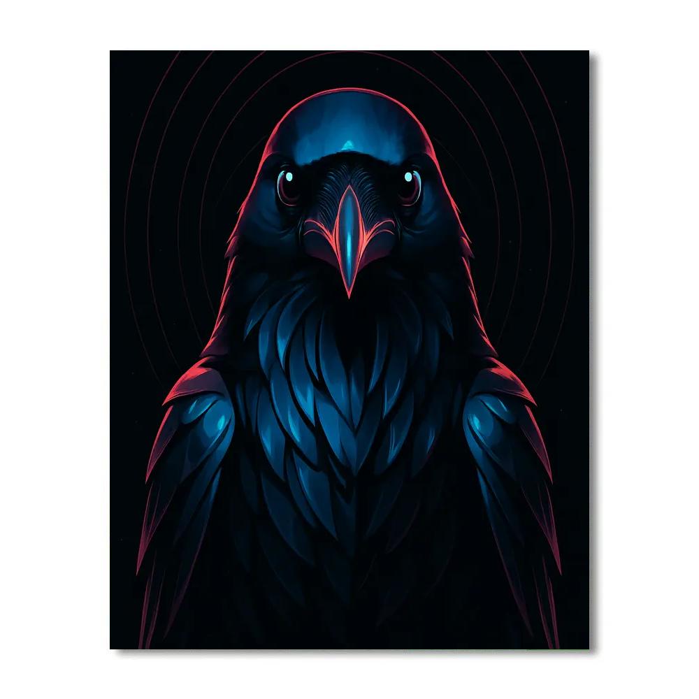 Monarch Raven Echo - DIY Painting By Numbers Kit