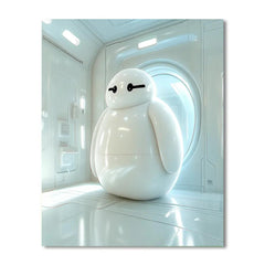 Baymax's Caring Robot Moment Disney Inspired - DIY Painting By Numbers Kit