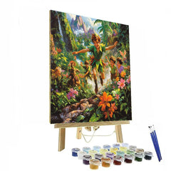 Peter Pan's Lost Boy Adventure - Disney Inspired - DIY Painting By Numbers Kit