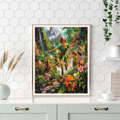 Peter Pan's Lost Boy Adventure - Disney Inspired - DIY Painting By Numbers Kit