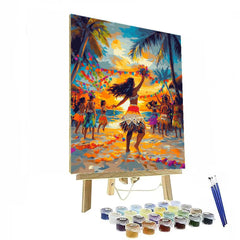 Moana's Island Festival - Disney Inspired - DIY Painting By Numbers Kit