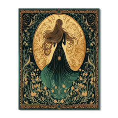 Alphonse Mucha Inspired Perfume of the Night - DIY Painting By Numbers Kit