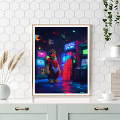 Wreck It Ralph Retro Arcade Smash Course Disney Inspired - DIY Painting By Numbers Kit